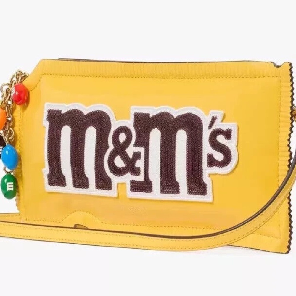 M&M x Kate Spade M&M's Candy 3D Embellished Crossbody Bag Novelty Purse